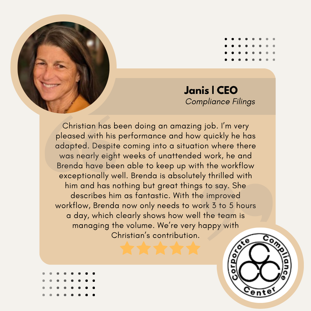 Client testimonial 5